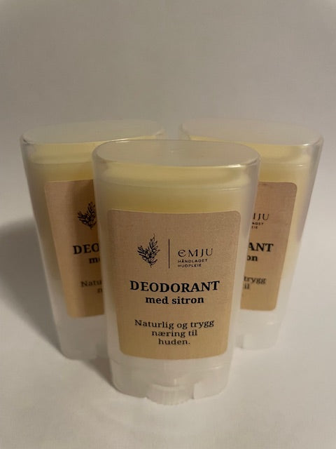Deodorant med sitron - 15 ml