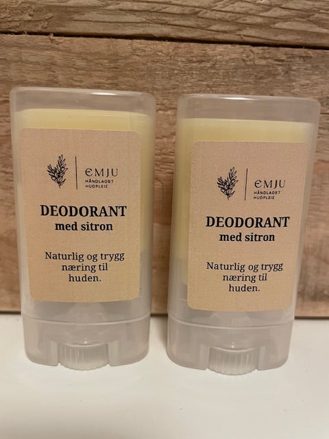Deodorant med sitron - 15 ml