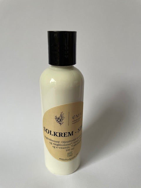 Økologisk Solkrem - spf.20 - 100 ml
