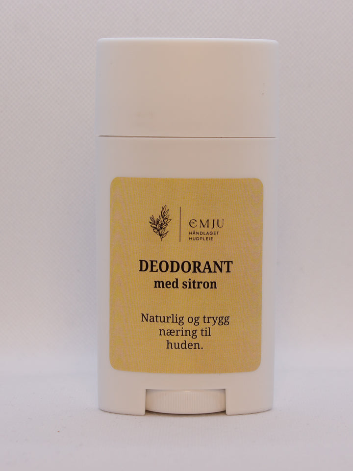 Deodorant med sitron - 75 ml - 2 stk.