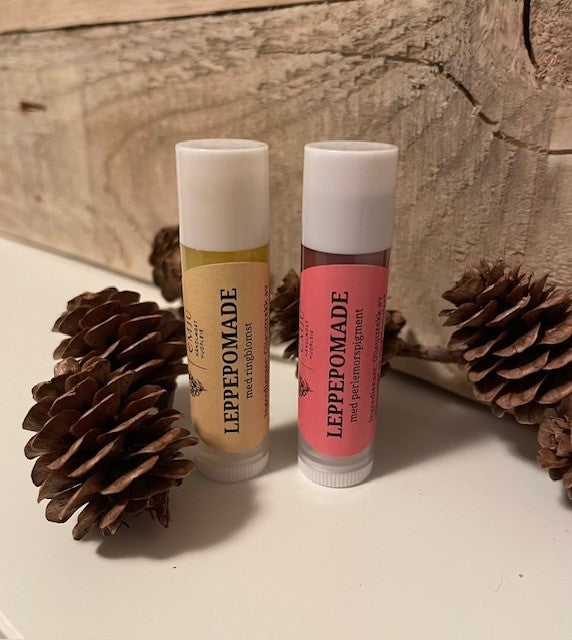 Leppepomade med ringblomst og farge - 5 ml
